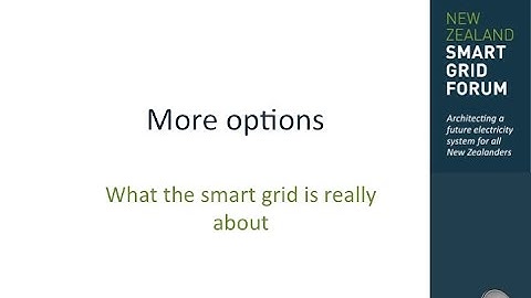 What the smart grid is all about