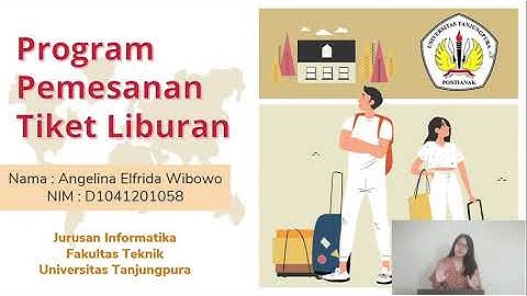Tugas/Ujian Mahasiswa #1 : Algoritma dan Program Pemesanan Tiket Liburan