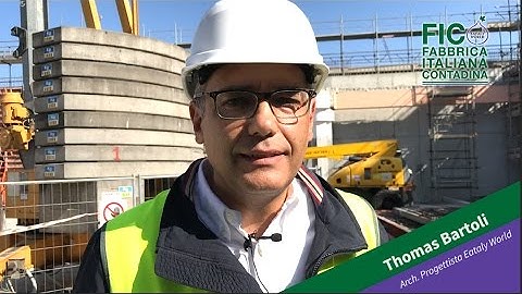 Thomas Bartoli [Architect] speaks about the EVENTS AND CONVENTION CENTRE of FICO Eataly World