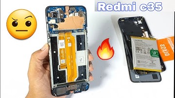 Realme C35 LCD Broken Screen Replacement / Realme c33 disassembly 2023