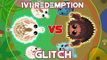 Mope.io WHITE GIRAFFE VS GAMMA THE GUJJAR? 1v1 REDEMPTION GLITCH! VICTORY OVER LEGENDARY GUJJAR😱