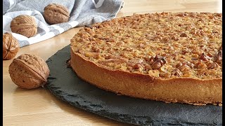 TARTE AUX NOIX dorée et croustillante : la recette de Yannick