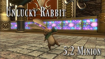FFXIV: Unlucky Rabbit Minion