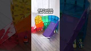 Full Magnetic Tiles Multi Level Garage #magnetictiles News