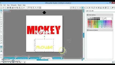 Silhouette Studio: Layer vinyl