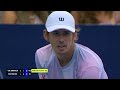 Alex de Minaur vs Stefanos Tsitsipas | Match Highlights | Round One | 2026 Mubadala DC Open
