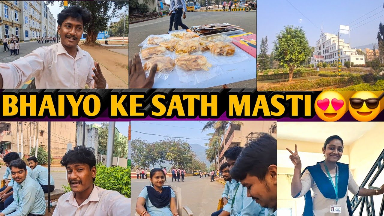 Bhaiyon ke Sath Masti At GIET 😎😍| #giet #gunupur