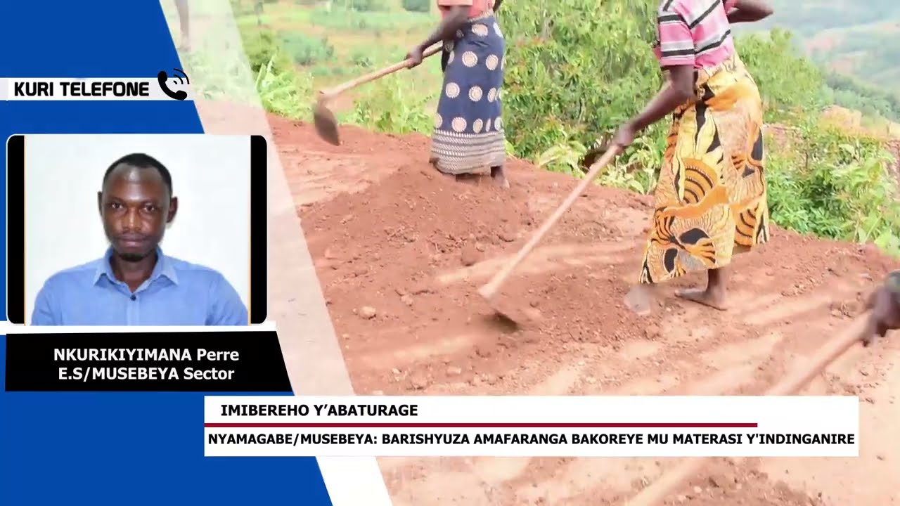 Nyamagabe - Musebeya: Barishyuza amafaranga bakoreye mu materasi y'indinganire