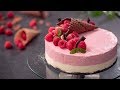 Raspberry Almond Ice Cream Cake