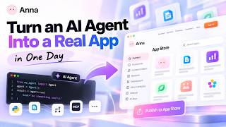 Turn an AI Agent Into a Real App in One Day | Anna OS