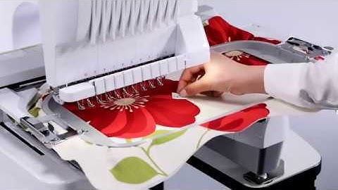 [BrotherSupportSewing] Aligning the embroidering position using the camera and positioning sticker