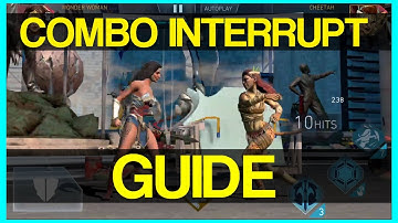 How To Combo Interrupt Injustice 2 Mobile