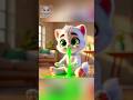 Cute kitten that vomits green!😱🐾#cat #aicat #shorts #funny #catlovers #catcartoon #viralvideo
