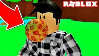 UN CHEWING GUM A LA PIZZA !? | Roblox Bubble Gum Simulator