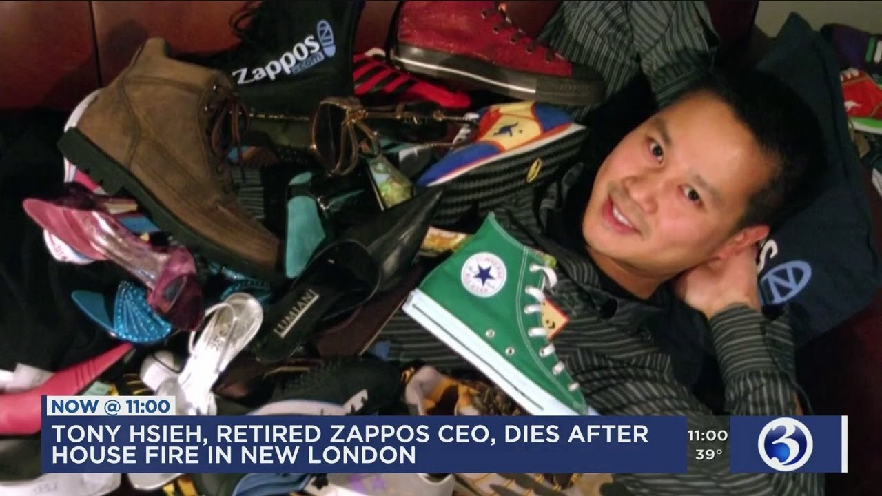 VIDEO: Former Zappos CEO Tony Hsieh succumbs to injuries sustained in New London fire