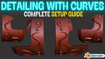 Detailing with Curves in Blender