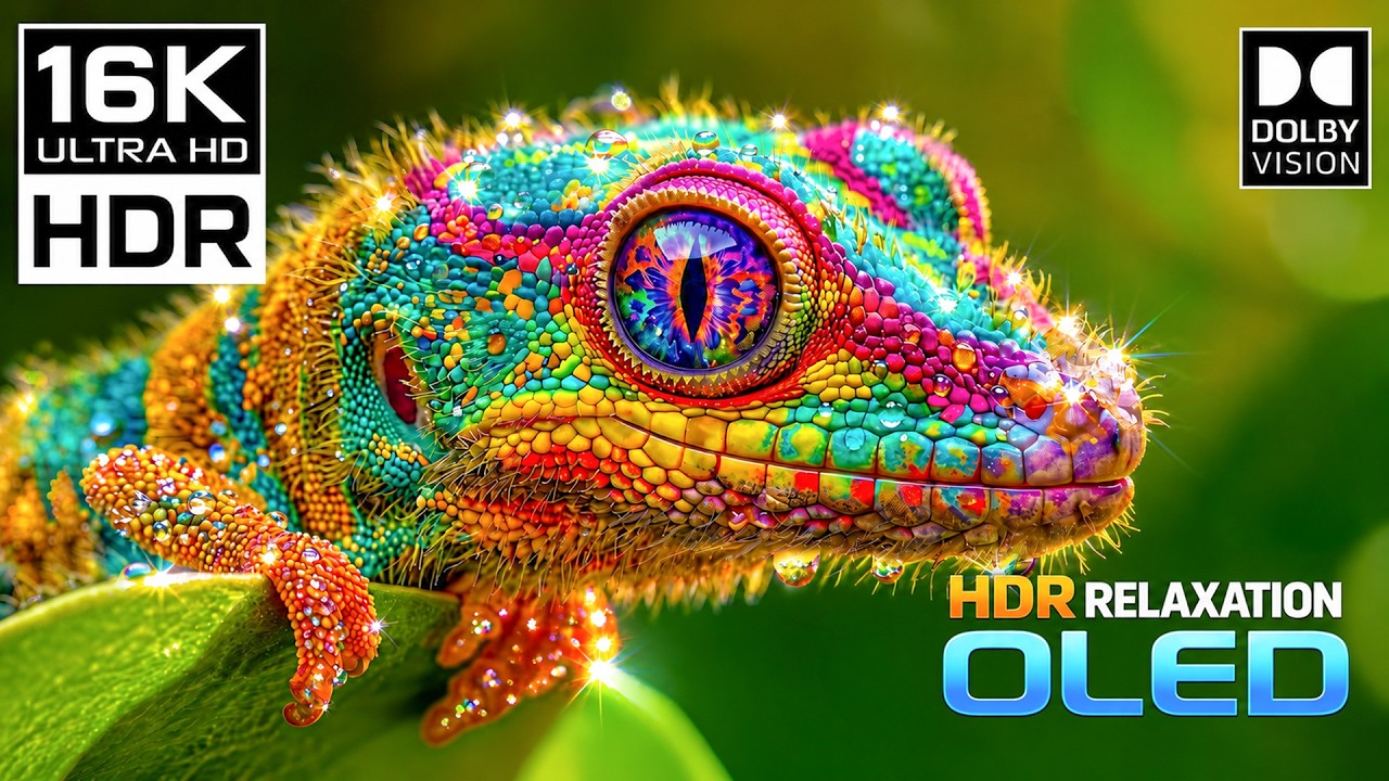 Extreme Nature Detail in 8K HDR | OLED Display Test for 4K & 8K TV ...