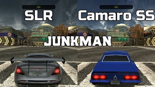 Mercedes-Benz SLR McLaren vs Chevrolet Camaro SS - NFS MW Redux V3 - WHICH IS FASTEST ?