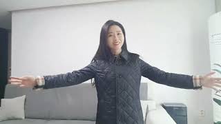 버버리 퀼팅자켓 디테일, 착용샷 | 이걸 당근으로 샀다고?