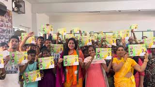 campaigned for 2024 winning candidate Tiruppur - Shri.A.P Muruganandam ji . Vote for lotus 🪷