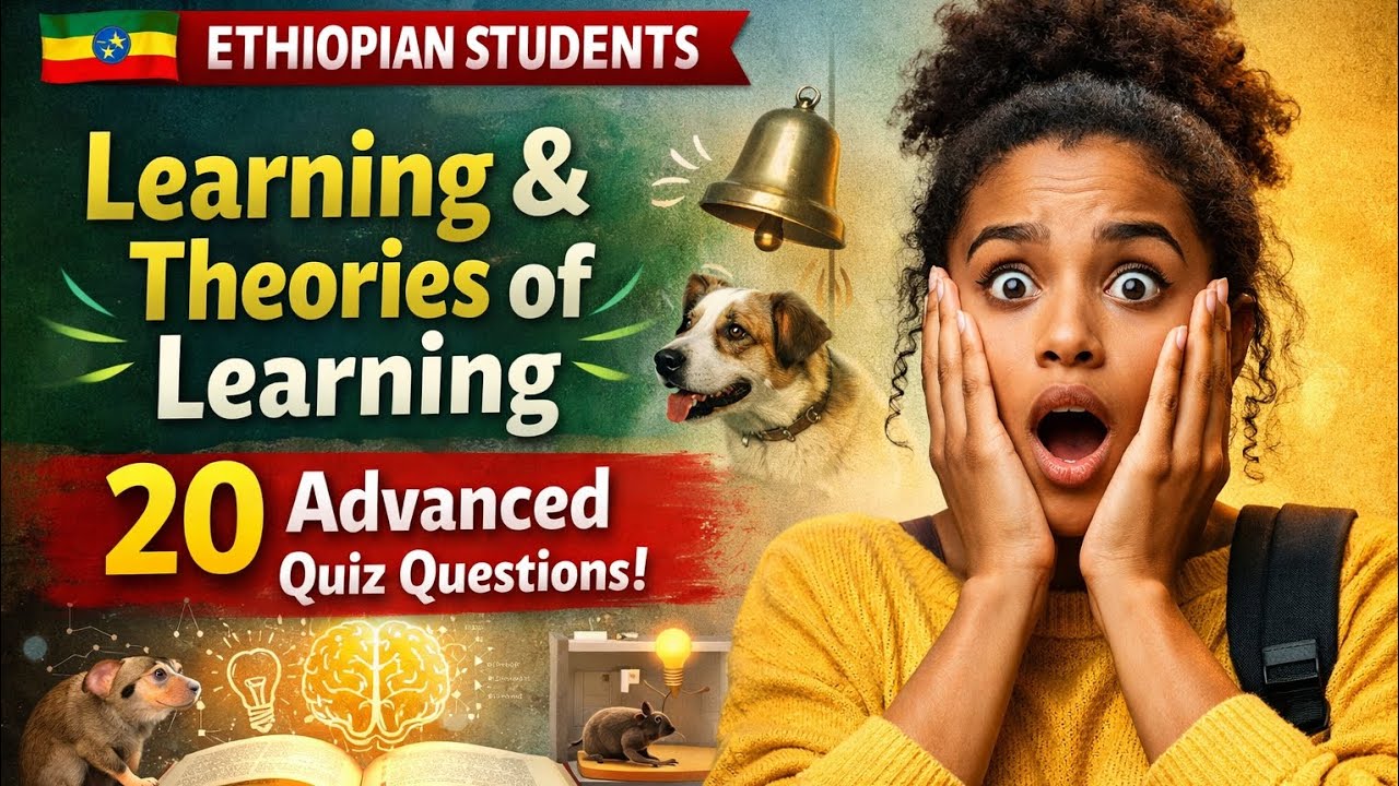 20 Advanced Psychology MCQs | Chapter 3 | Ethiopian University Exams ...