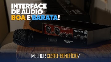 Interface de áudio - Boa e barata!