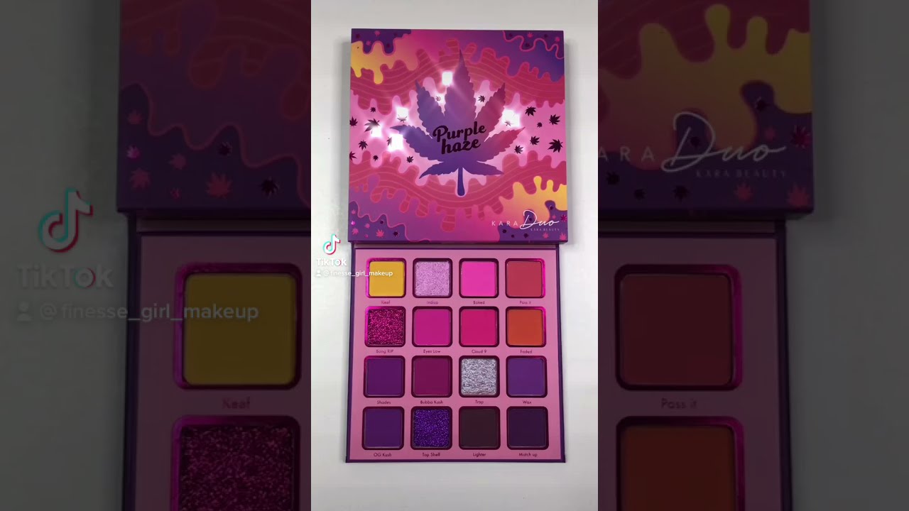 Kara Beauty High Times Collection Purple Haze Eyeshadow Palette quick show