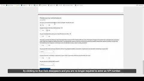 STAR LRP Professional Information and Telehealth Section Tutorial