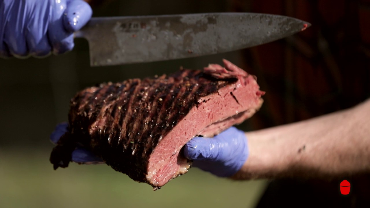 Kamado Joe Smoked Corned Beef Brisket - YouTube