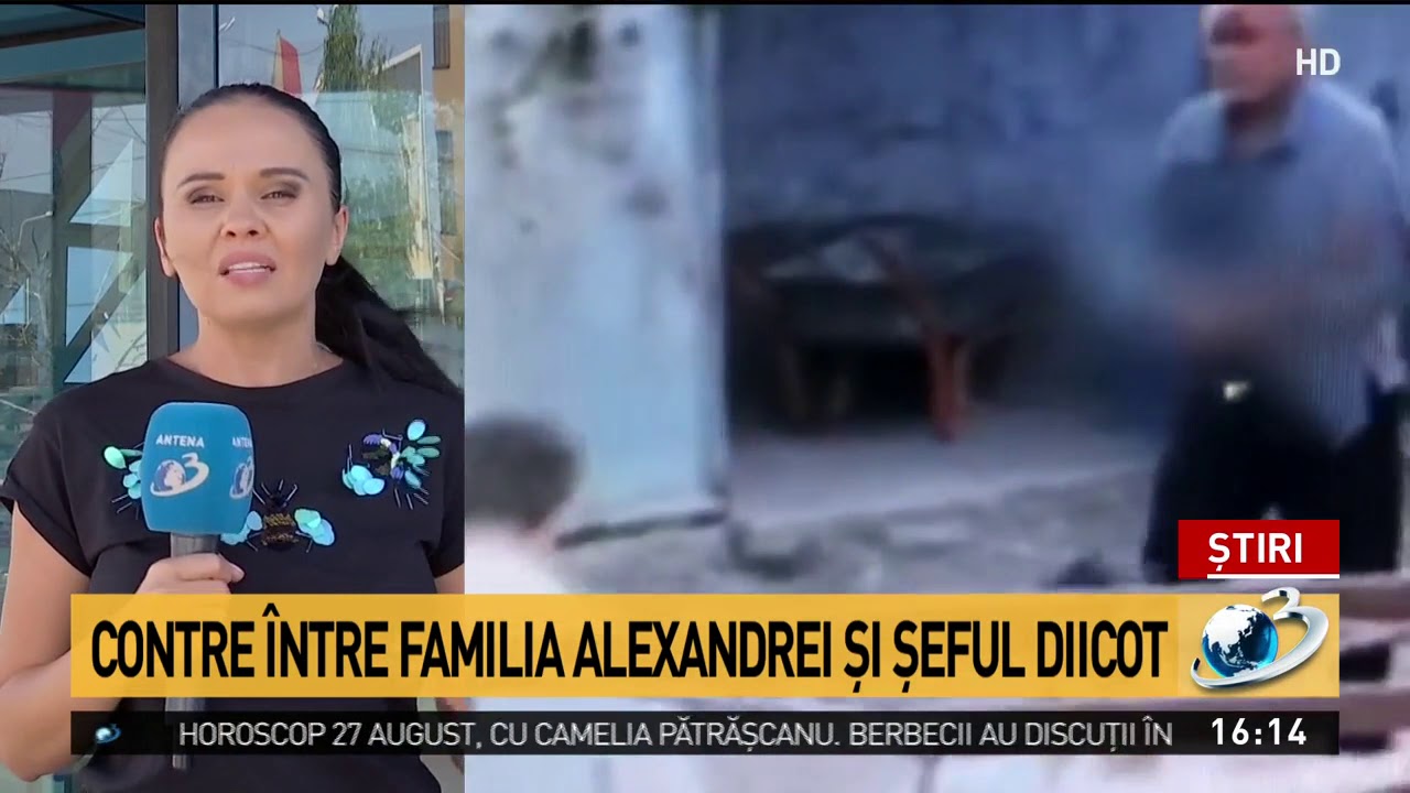 Contre în familia Alexandrei şi şeful DIICOT newspaper mockup
