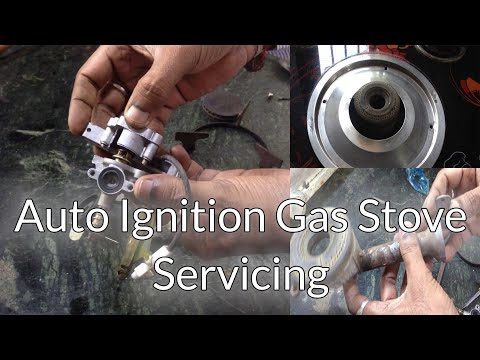 Automatic Gas Stove Servicing | Auto Ignition Gas Stove Repair Low Flame