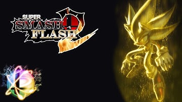 Super Smash Flash 2 Super Sonic Mod