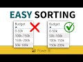Power BI Sorting Made Easy: 3 Ways for Beginners