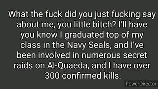 Pyrocynical TTS: Navy Seals Copypasta