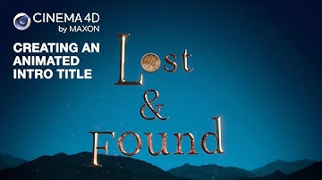 Cinema 4D Tutorial | Creating an Animated Intro Title (Step-by-Step)