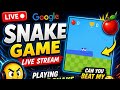 Google snake Live 🐍 | P-12 | High score challenge 🧠 #shortslive