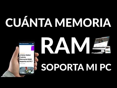 ¿Cómo Saber Cuánta Memoria RAM Soporta mi PC?