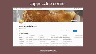 Details cappucino corner aesthetic notion template tour ☕️⭐️ | student notion dashboard anisasillustrations Update