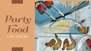 Food Safe Meat Rib Kebab Sticks Food Picks Bbq Grill Bamboo Paddle Skewer