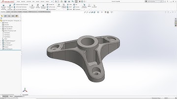 SolidWorks Örnek Çizim #110 (3D solid model example)