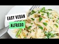 Easy Vegan Alfredo | SO VEGAN