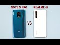 Realme 6i vs redmi note 9 pro speed test  camera comparison