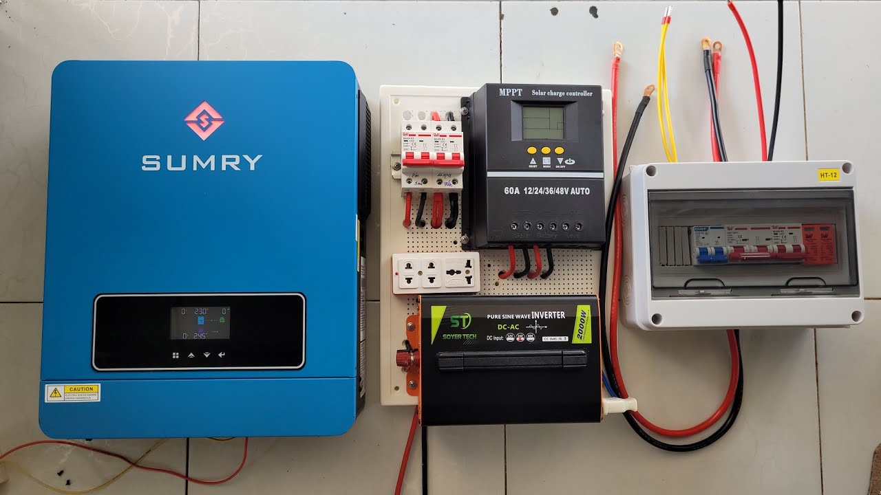 Giới Thiệu Bộ Đổi Điện Đa Năng Phổ Biến Nhất Hiện Nay Cho Gia Đình Chưa Có Lưới Điện