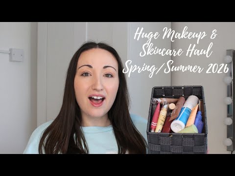 Video Huge Makeup & Skincare Haul Summer 2026 | New Beauty Finds