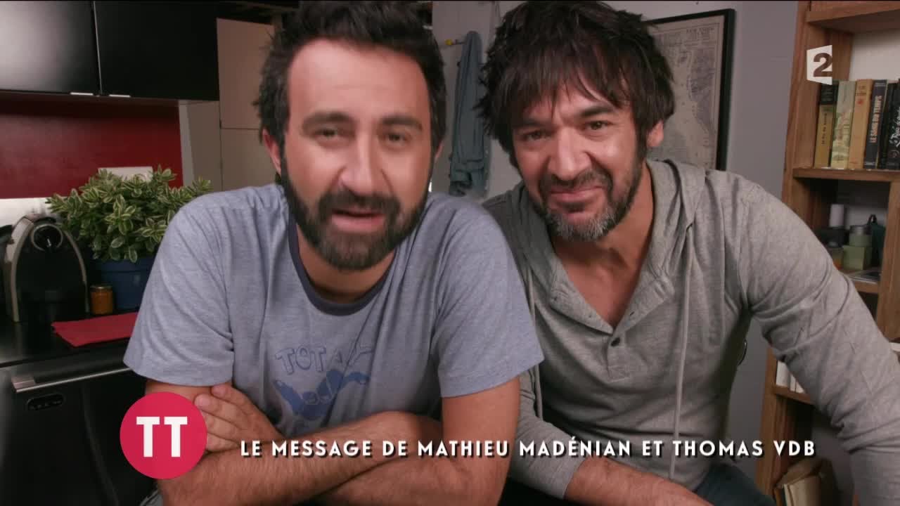 Gratuit Images Mathieu Madenian Et Thomas Vdb S Adressent A Emmanuel Macron Youtube dernière salutations