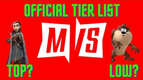 Multiversus Official Trailer Character TIER LIST