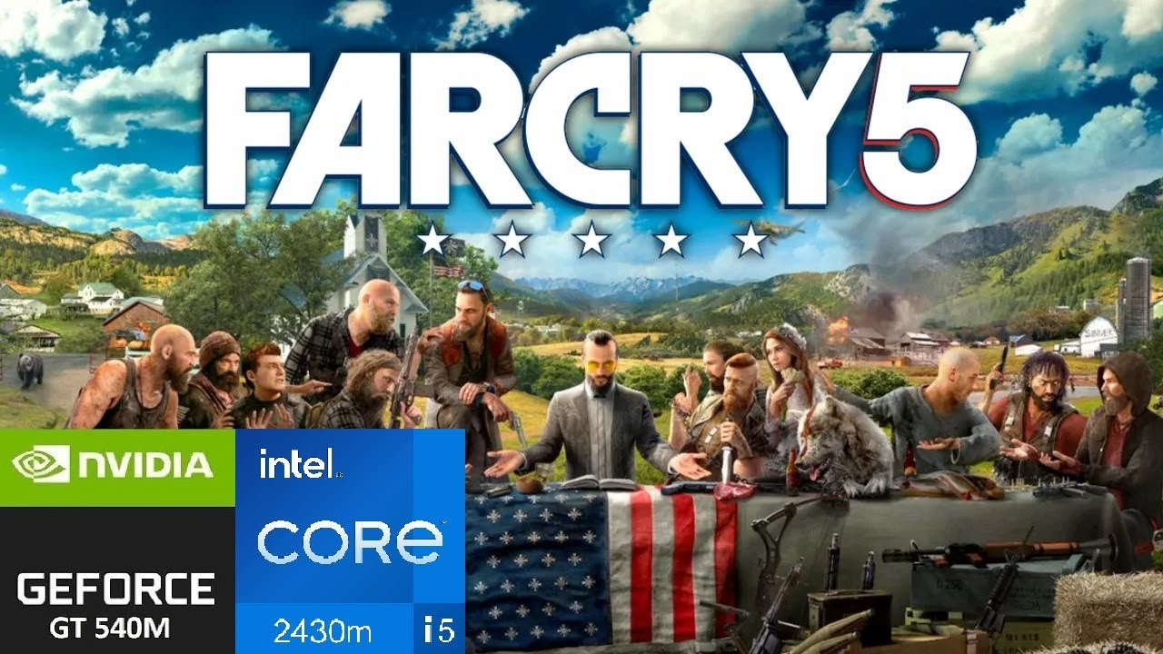 [GeForce GT 540m + i5 2430m] Benchmark: Far Cry 5 - YouTube