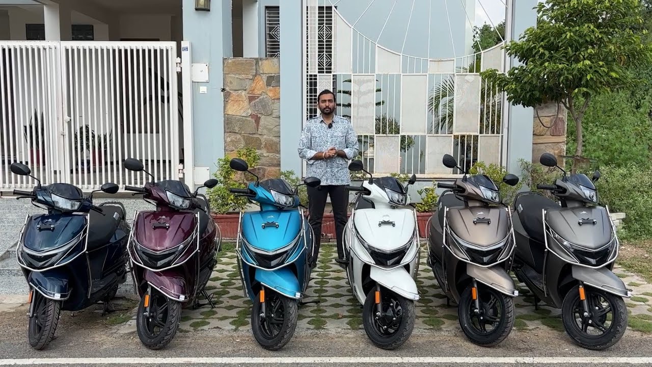 New TVS Jupiter || All Color || variants Explained - Detailed Review