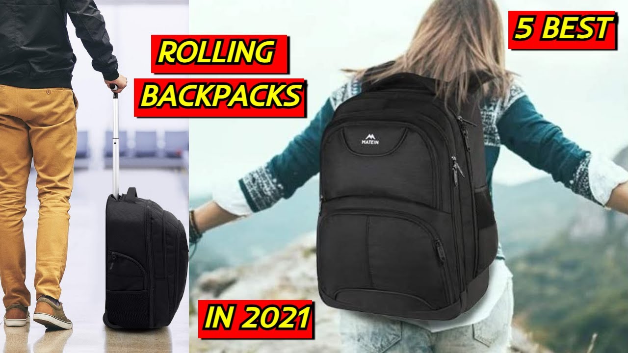5 Best Rolling Backpacks in 2021 YouTube