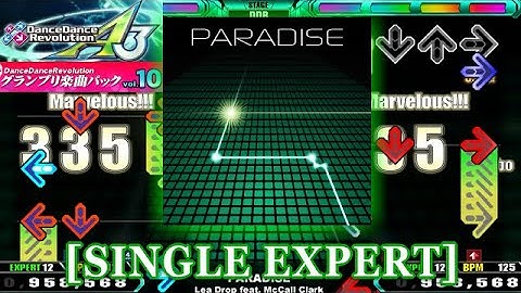 【DDR A3/GP】 PARADISE [SINGLE EXPERT] 譜面確認＋Clap